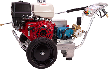 Pressure-Pro Eagle II EB4040HC-20 Cold-Water Gas Belt-Drive Pressure Washer 4000 PSI 4.0 GPM Honda GX390 CAT Pump