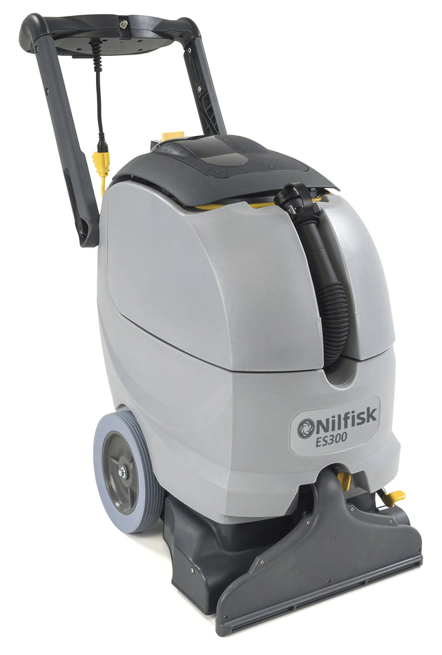 Nilfisk Advance ES300 ST 16" Self-Contained Carpet Extractor — 9 gal Solution / 7 gal Recovery, 120 PSI, AquaClean (Mode