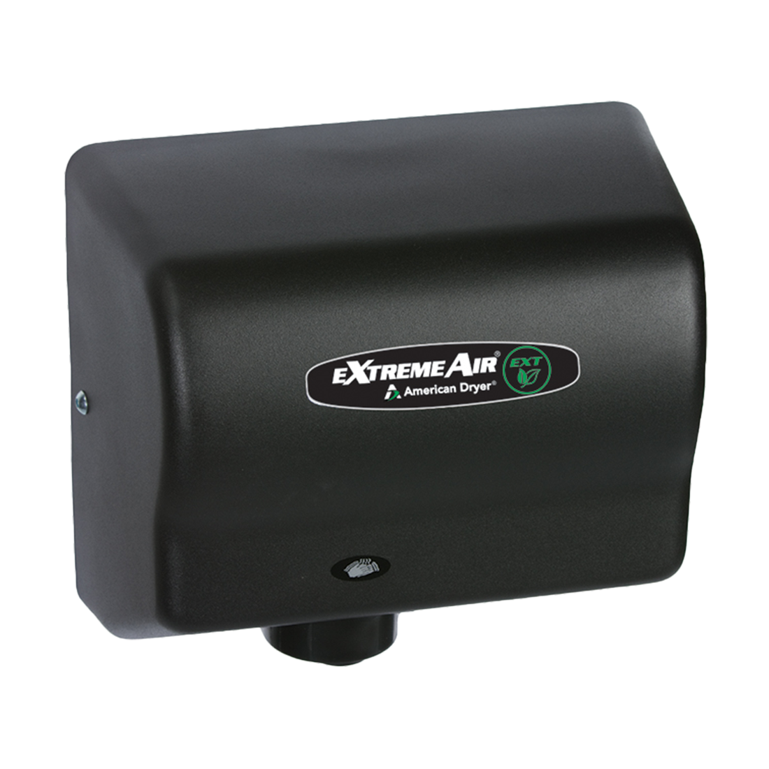 American Dryer eXtremeAir EXT High-Speed No-Heat Hand Dryer Steel Black EXT7-BG