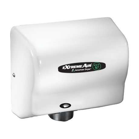 American Dryer eXtremeAir EXT High-Speed No-Heat Hand Dryer Steel White EXT7-M