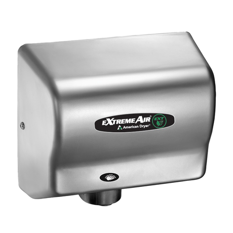 American Dryer eXtremeAir EXT High-Speed No-Heat Hand Dryer Brushed Stainless Steel EXT7-SS