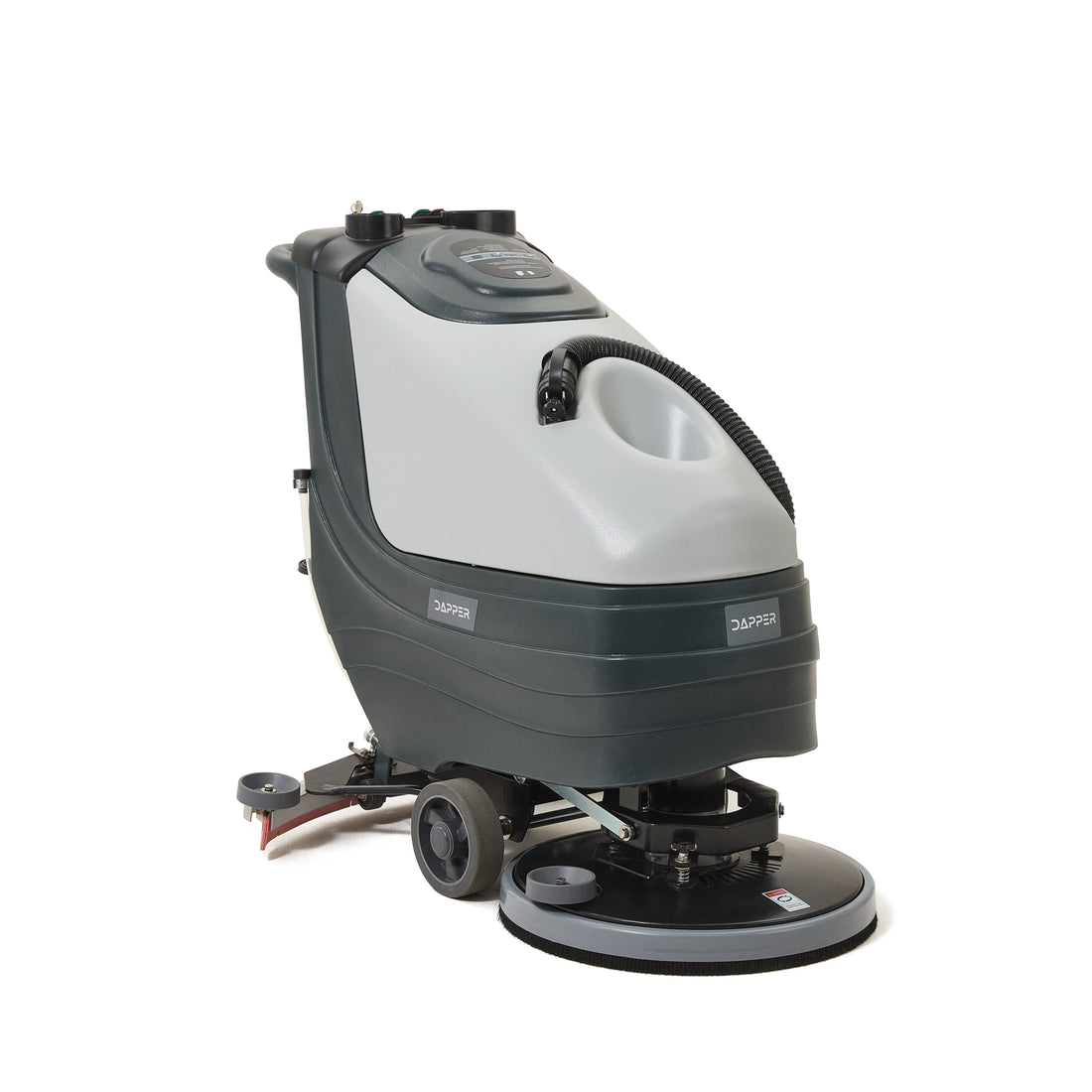 Dapper Supply Walk Behind Floor Scrubber Machine, 19" Brush, 30" Squeegee DP-WBFS1200