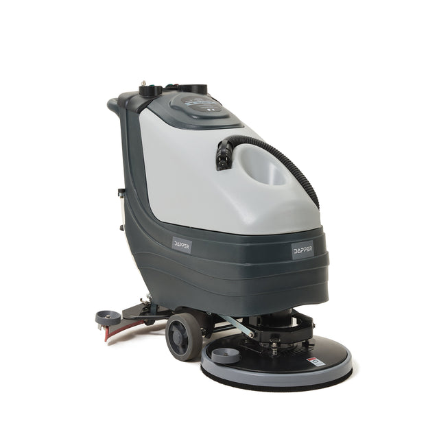 Dapper Supply Walk Behind Floor Scrubber Machine, 19" Brush, 30" Squeegee DP-WBFS1200