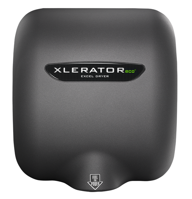 Excel Dryer XLERATOReco Hand Dryer No Heat Textured Graphite 110-120V XL-GR-ECO