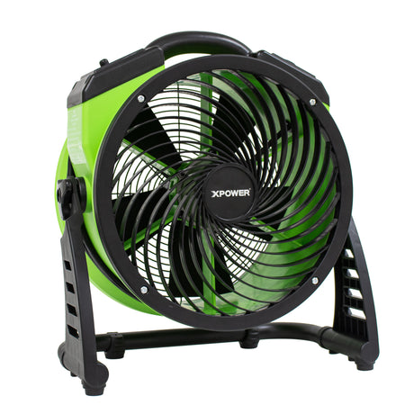 XPOWER FC-250D Pro 13” Brushless DC Motor Air Circulator Utility Fan with Timer, 1560 CFM