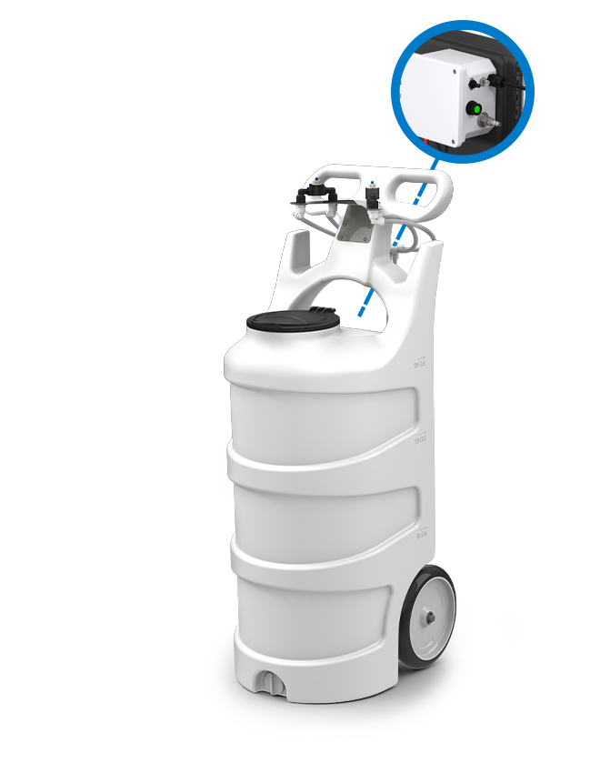 FOAMit 20 Gallon Fog Unit with 2 Nozzles and Timer FG-20N-2-TM