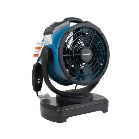 XPOWER FM-68W Multi-purpose Oscillating Misting Fan with Built-In Water Pump, 1000 CFM