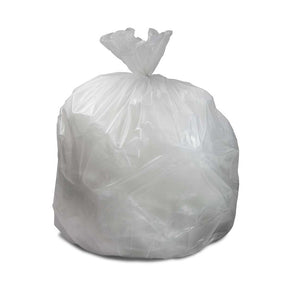 Clear Garbage Bags — 26" x 36", Regular Strength (Case of 250)
