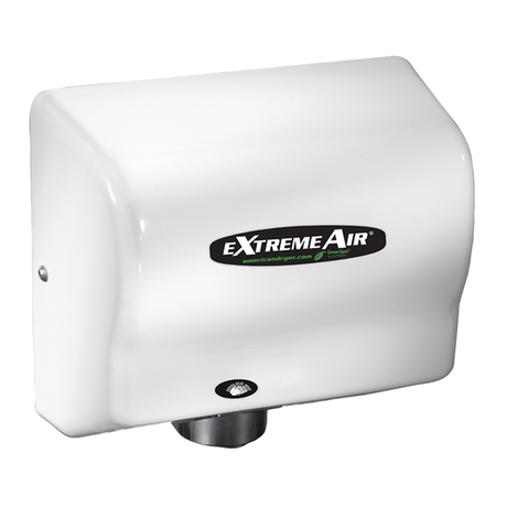 American Dryer eXtremeAir GXT High-Speed Heated Hand Dryer White ABS GXT9