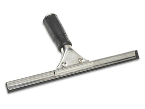 Stainless Steel Industrial Window Squeegee — 12" (Commercial)