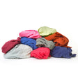 Color Knit T-Shirt Wiping Rags — 10 lb Box (Multi-Purpose)