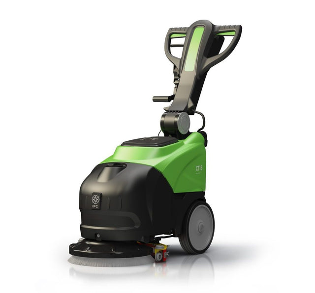 IPC Eagle CT15 B35 Compact Battery Walk-Behind Automatic Floor Scrubber — 14" Cleaning Path, 4/5 Gallon