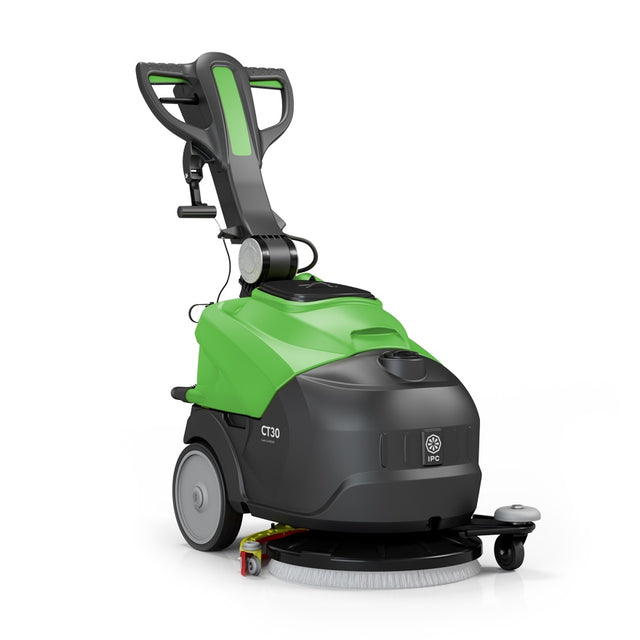 IPC Eagle CT30 Compact 18" Walk-Behind Automatic Floor Scrubber (CT30 B45, 8 Gallon, Battery)