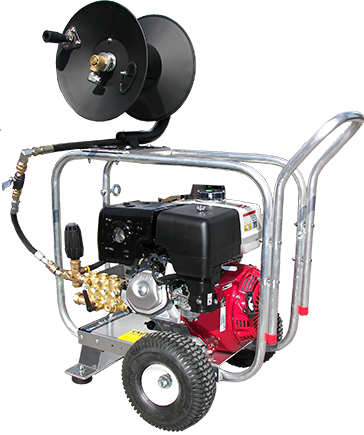 Pressure-Pro Pro-Jet J/D4040HG Gas Drain Jetter 4000 PSI 4.0 GPM Honda GX390 GP Pump