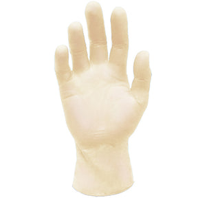 RONCO LE2 Tan Latex Examination Gloves — Large, Powder-Free 4 Mil (Case of 1,000)