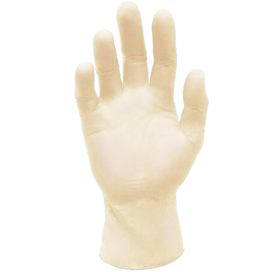 RONCO LE2 Tan Latex Examination Gloves — X-Large, Powder-Free, 4 Mil (Case of 1,000)