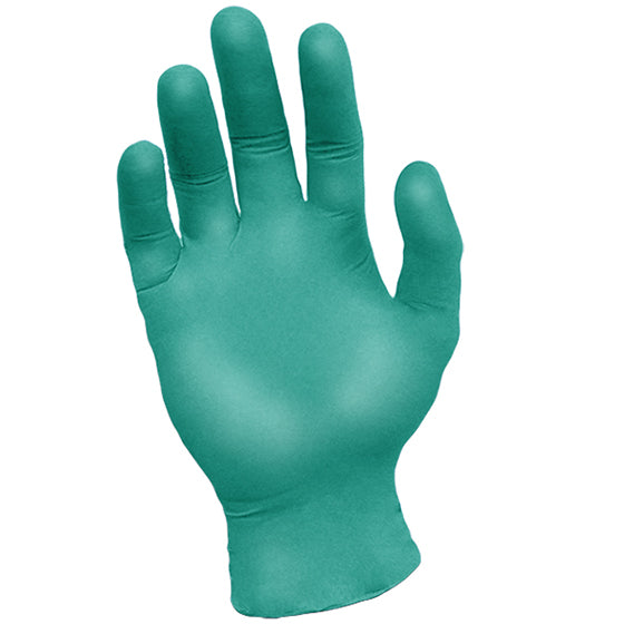 RONCO NE5 Green Nitrile Exam Gloves — Medium, 5 Mil, Powder-Free (Case of 1,000)