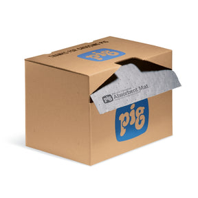 New Pig PIG 4-in-1 Absorbent Mat Roll in Dispenser Box — 16" x 80', Mediumweight