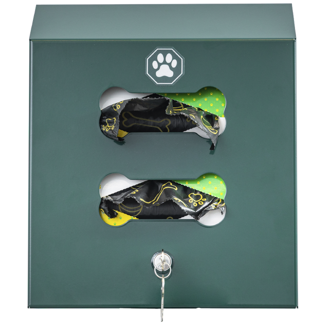 Ex-Cell Kaiser Universal Pet Waste Dispenser, Hunter Green Gloss PWBD-2 HGR