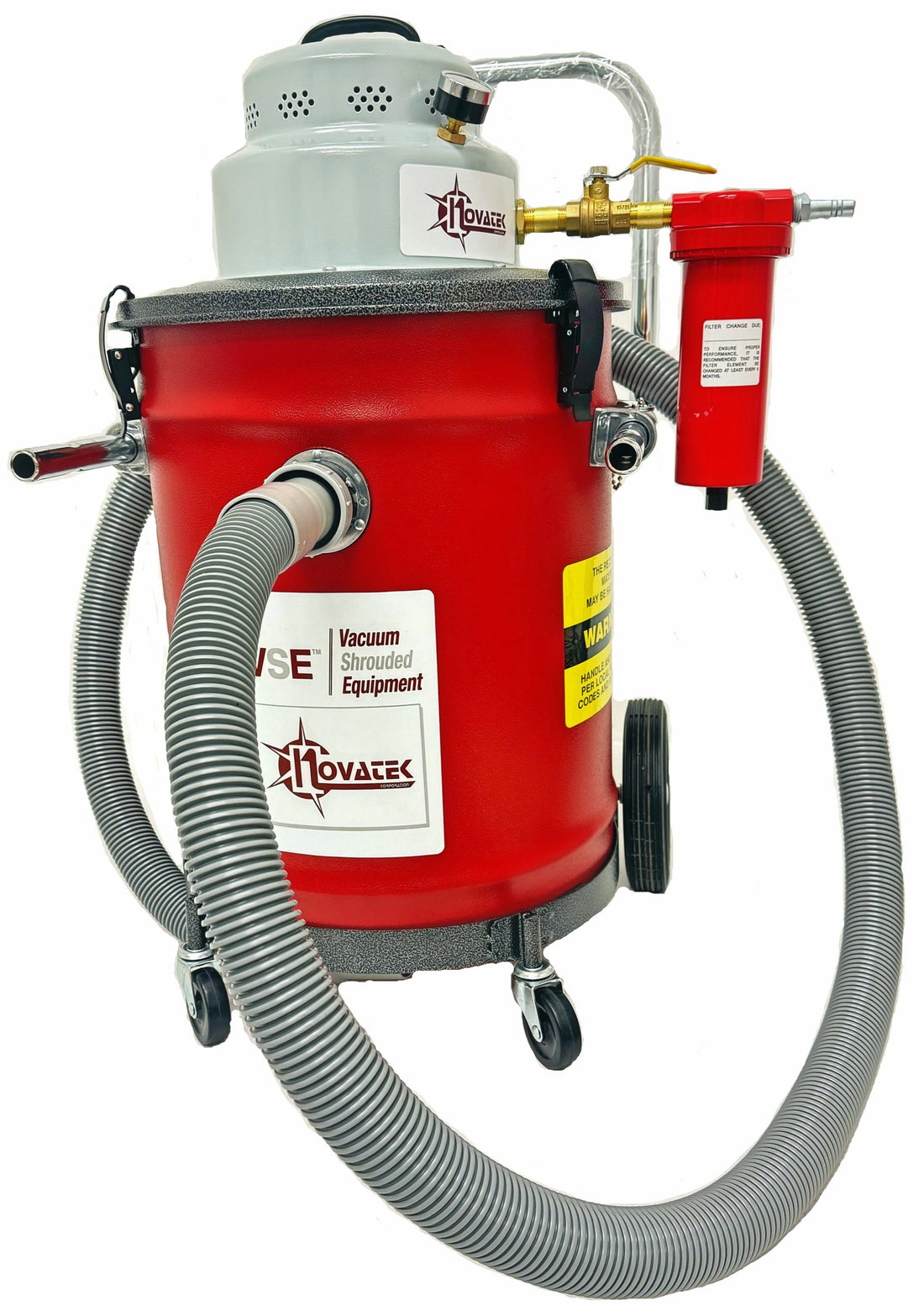 Novatek 15 Gallon HEPA Electric Floor Vacuum VA15EHFL