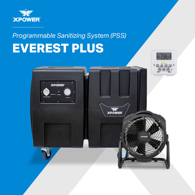XPOWER Everest PLUS Programmable Sanitizing System (PSS) (PSS4)