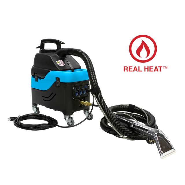 Mytee S-300H Tempo Heated Spotter Extractor — 1 gal, 55 PSI, 600W Heater, 85" Water Lift