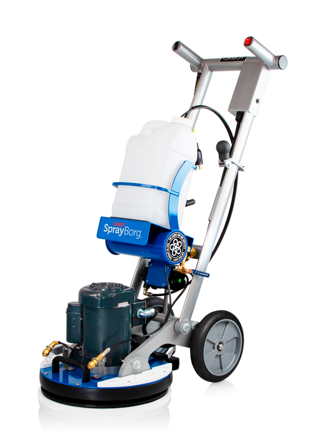 ORBOT SprayBorg 17 Orbital Spray Floor Machine — Hard Floor Package (SPRAYBORGTGP)