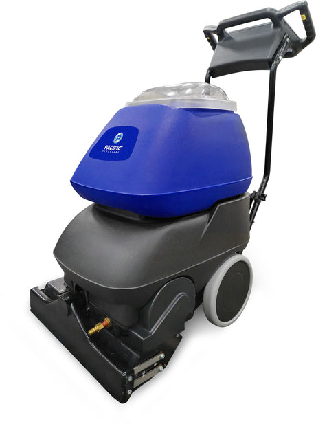 Pacific Floorcare SCE-20 Self-Contained Walk-Behind Carpet Extractor — 20" Path, 9/10 gal Tanks, 100 psi Pump (Model 265401)