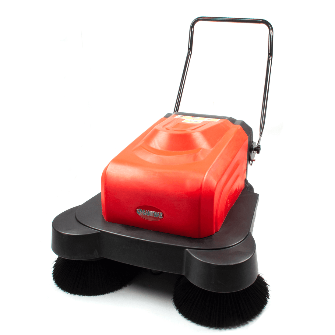 Sanitmax SM1050B 41.3in Battery Powered Walk-Behind Floor Sweeper With Water Sprinklers