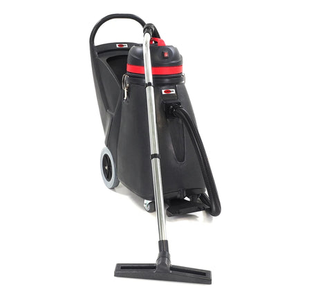 Viper (Nilfisk) Shovelnose SN18WD Wet/Dry Vacuum — 18 gal, 95 CFM, 90-110" lift, front squeegee + tool kit