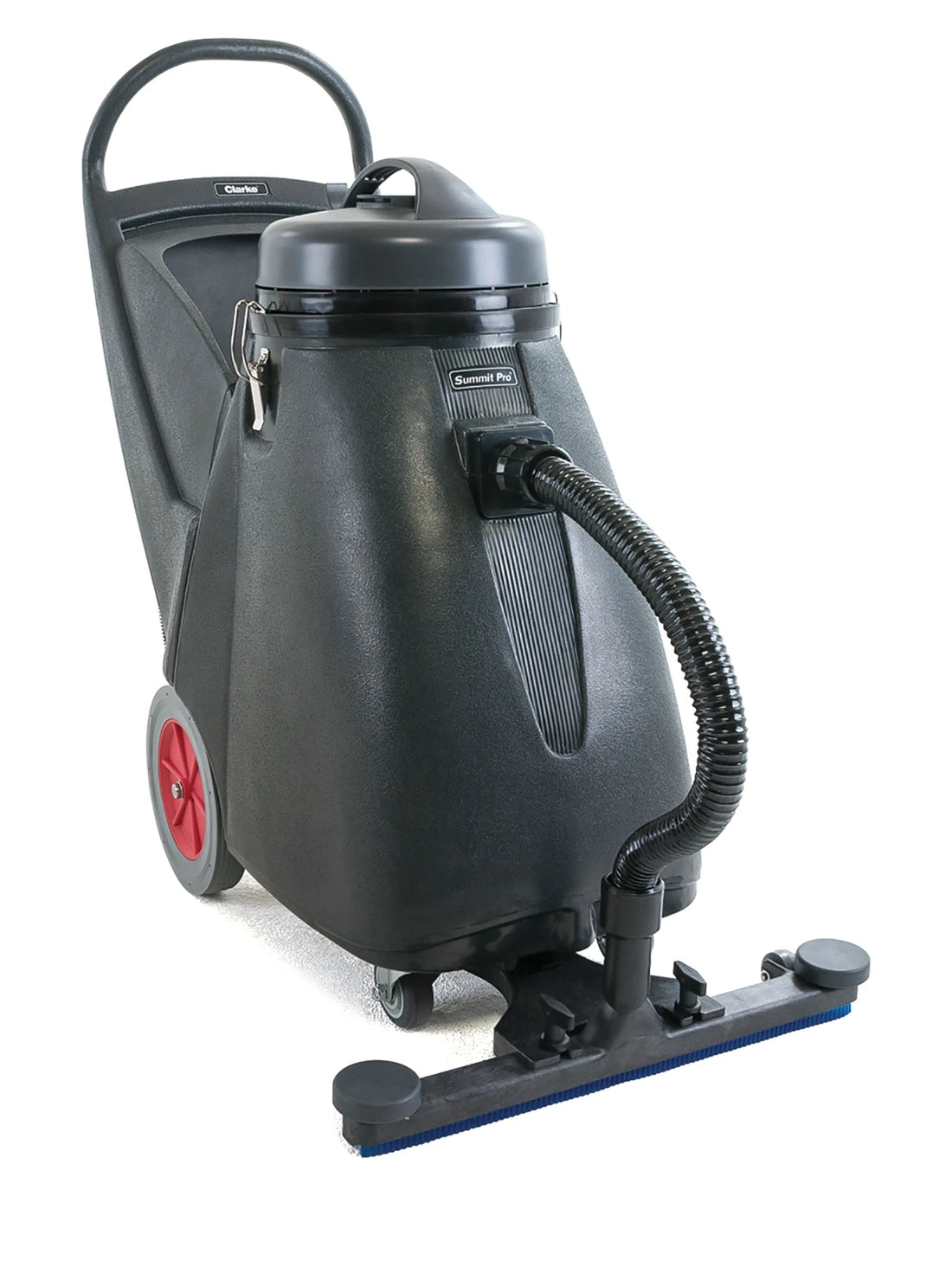 Clarke Summit Pro 18SQ Wet/Dry Vacuum — 18 gal Tank, 24" Front-Mount Squeegee, 95 CFM, 50 ft Cord (Model CLARKE18WD)