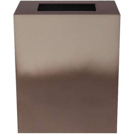 Ex-Cell Kaiser Gradience Collection 33 Gal Indoor Trash Receptacle, Espresso 2-tone RC-GRD1 ESPR
