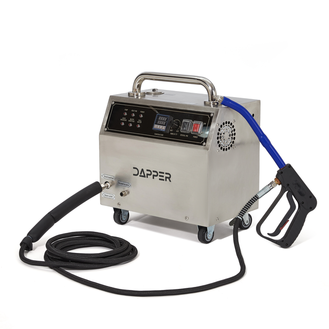 Dapper Supply Commercial Steam Cleaner with 230°F Steam and 1 Gallon Tank DP-CSM1224