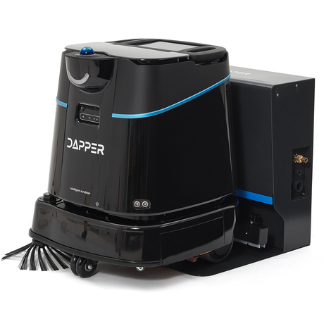 Dapper Supply Commercial Autonomous Robotic Floor Scrubber & Carpet Vacuum with Auto Docking Station DP-FCR1221