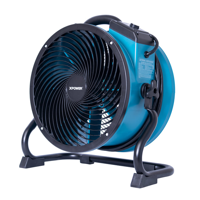 XPOWER X-39AR Professional Sealed Motor Axial Fan (1/4 HP), 2100 CFM, Blue (X-39AR-Blue)