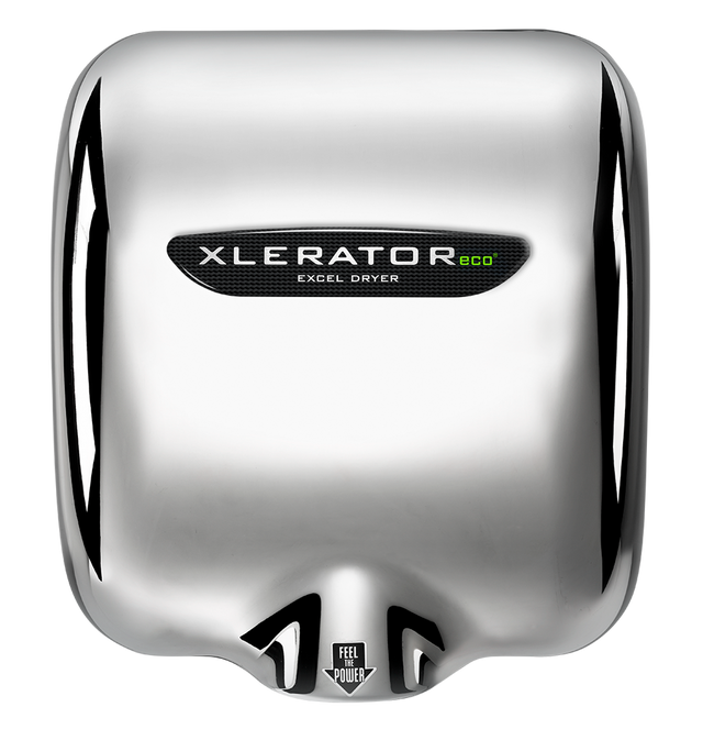 Excel Dryer XLERATOReco Hand Dryer No Heat Polished Chrome 208-277V XL-CV-ECO