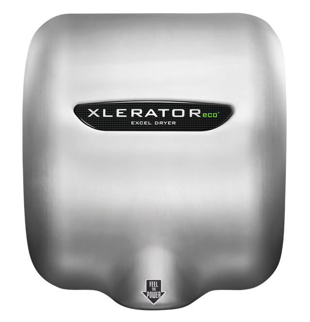 Excel Dryer XLERATOReco Hand Dryer No Heat Brushed Stainless Steel 110-120V XL-SB-ECO