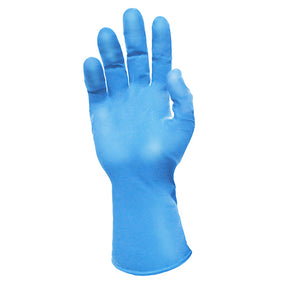 RONCO BluRite XPL Nitrile Exam Gloves — X-Large, 8.5 Mil, 12″ Extended Cuff