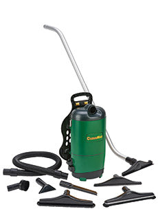 CleanMax CMBP-6.2 Commercial Backpack Vacuum 6 Qt 8.5 AMP CMBP-6.2