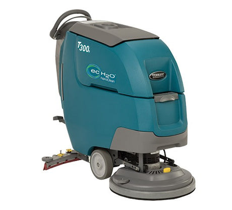 Tennant T300e High Performance Walk-Behind Automatic Scrubber - 20" Single Disc, 11 gal Solution / 14 gal Recovery (Model T300e-500-D)