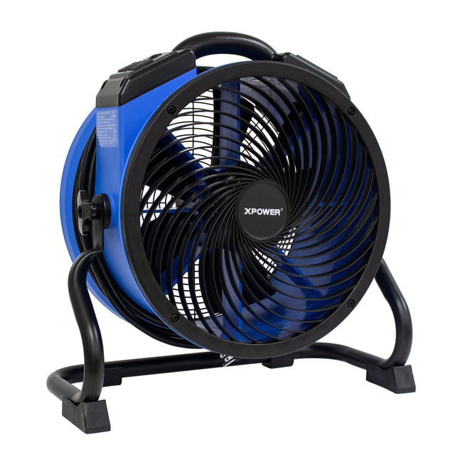XPOWER FC-300A Multipurpose 14” Pro Air Circulator Utility Fan with Daisy Chain, 2100 CFM
