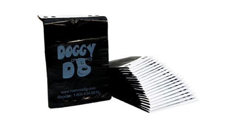 NAMCO Doggy Do Bags Hanger 100 Bags per Hanger 20 Hangers per Pack (2124B)