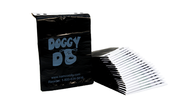 NAMCO Doggy Do Bags Hanger 100 Bags per Hanger 20 Hangers per Pack (2124B)