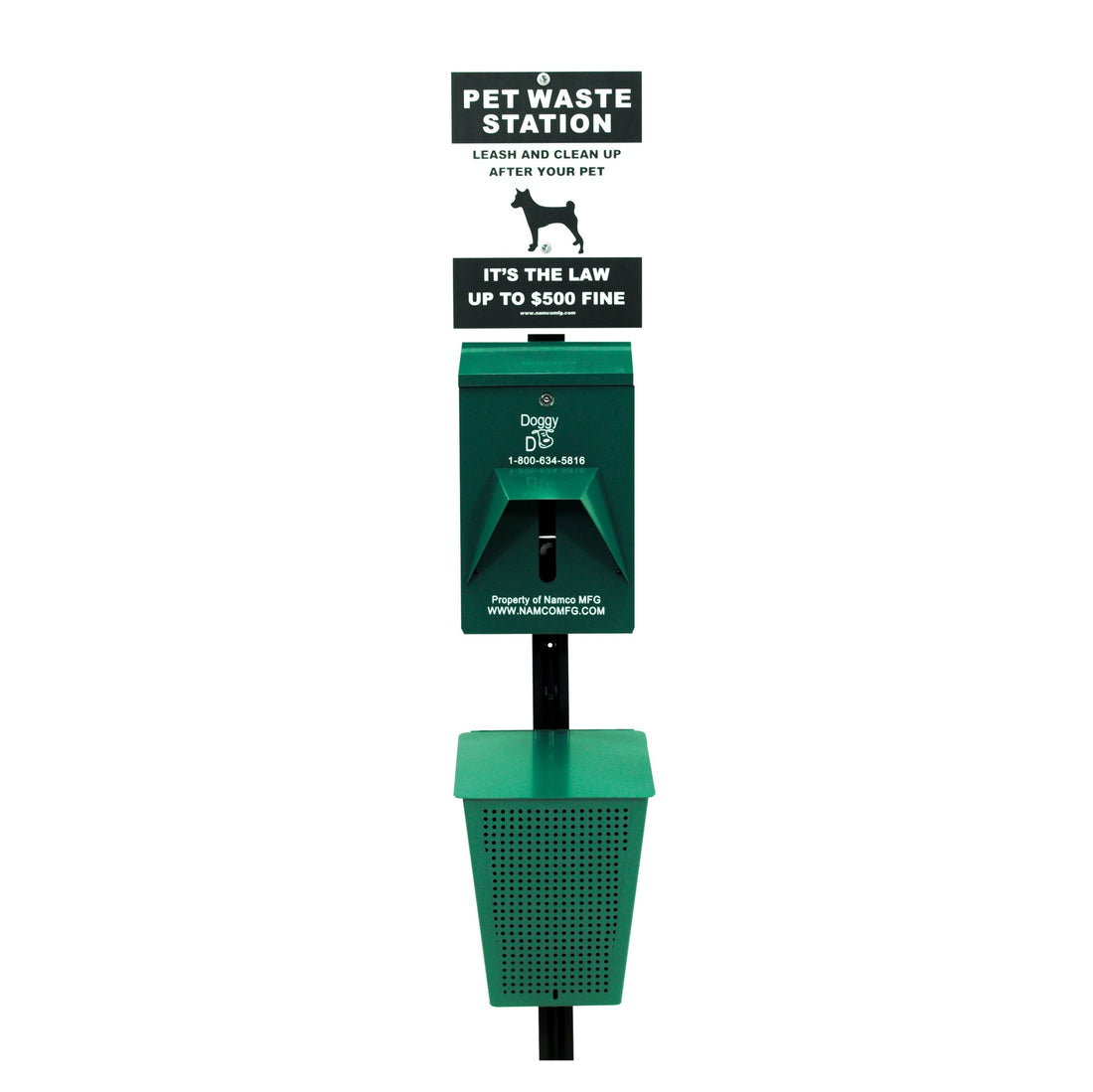 NAMCO Doggy Do Pet Waste Station with Pole 2129P