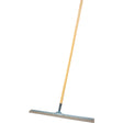 Floor Squeegee with Wooden Tapered Handle — 30" Straight Blade