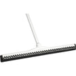 M2 Professional Moss Rubber Push-N-Scrub Floor Squeegee — 18", Straight Blade