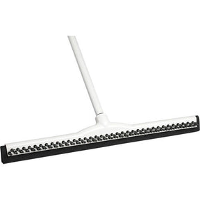 M2 Professional Moss Rubber Push-N-Scrub Floor Squeegee — 18", Straight Blade