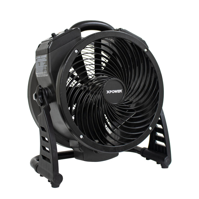 XPOWER M-25 Axial Air Mover with Ozone Generator, 1450 CFM