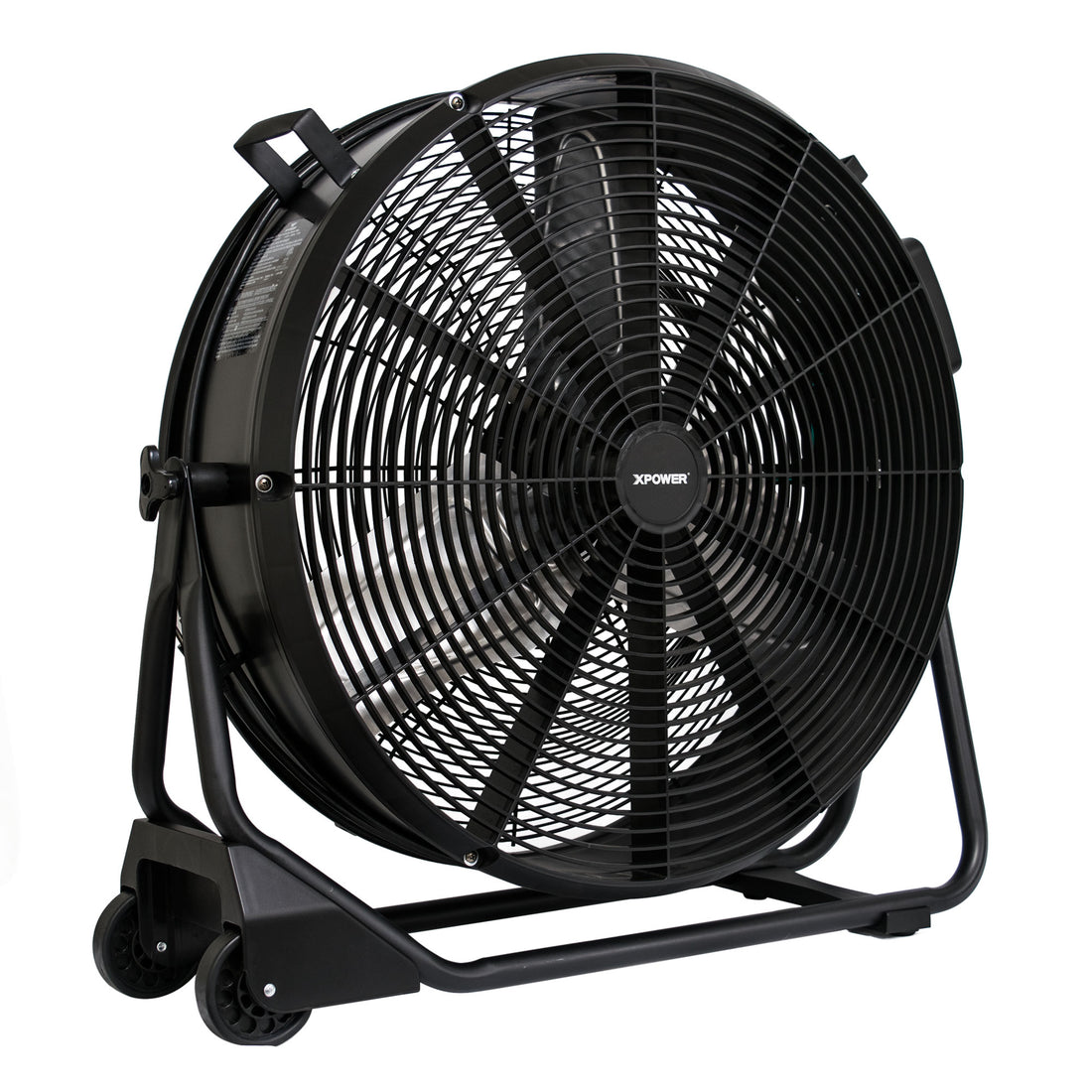 XPOWER FD-630D Brushless DC Motor High Velocity 24” Drum Fan, 5800 CFM