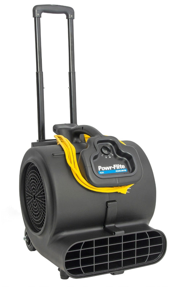 Powr-Flite Powr-Dryer with Handle and Wheels, 3800 FPM PDS1DX